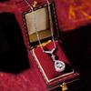 Gold-Plated S925 Sterling Silver Water Drop Zircon Pendant Necklace for Women