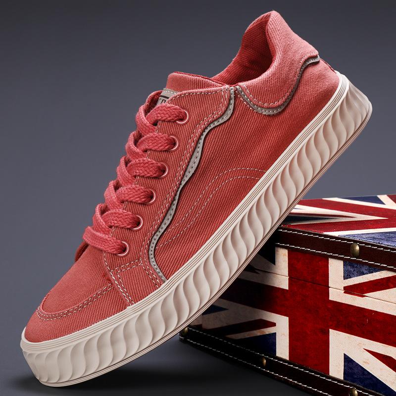 Spring New Mens Shoes Korean Style Versatile Fashion Trend Casual Mens Canvas Shoes Comfortable Flat Shoes Men