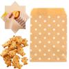 Birthday Baking Wave Dot Pastry Tool Packing Pouch Kraft Paper Bag Popcorn Bag Candy Biscuit Bags