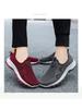 Pánské jarní vycházkové boty Flyknit s tlustou podrážkou, pohodlné, ležérní, síťované, nazouvací tenisky, celodenní, lehké, každodenní obuv