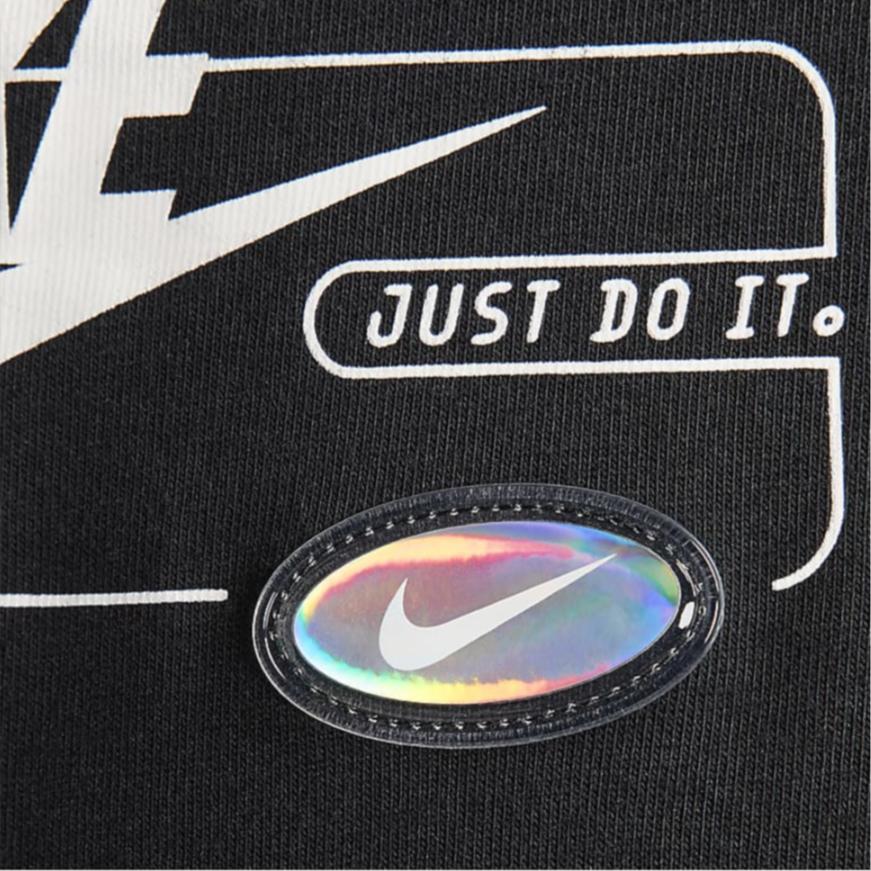 Nike Sportswear Comfortable Soft Loose Sports Short Sleeve T-Shirt Men Tops Black FV4048-010