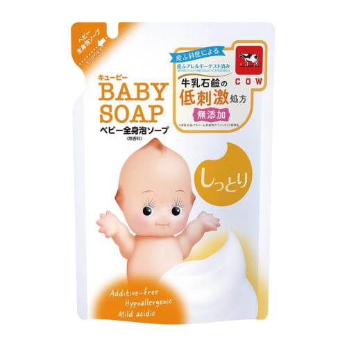 [Bulk Purchase] Kewpie Moisturizing Baby Soap Foam Type Refill, 350mL X 4