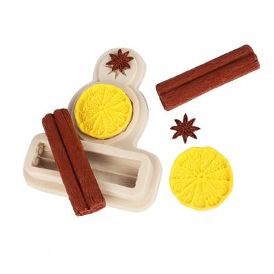 Zitrone Zimt Sternanis Silikonform Cupcake Süßigkeiten Backform Fondant Werkzeuge