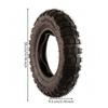 Reinforced Tire and Tube Combo | Shock-Absorbing, Pneumatic with Inner