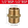 Quick Fit Adapter Brass Brass Tube Fitting Male Thread BSP Brass Nipple 1/8" 1/4" 3/8" 1/2" 3/4" 1" BSP Coupler Fitting