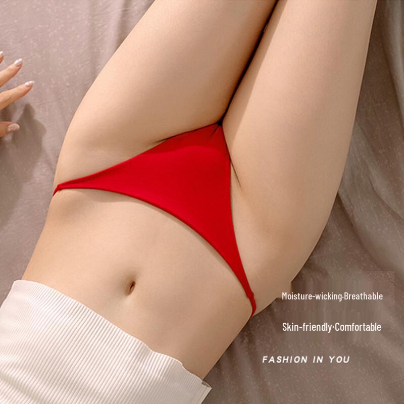 Perizoma Sexy da Donna FitonTon con Farfalla a Vita Bassa e Schiena a T (2 pacchi)
