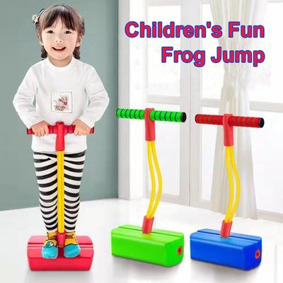 Kinder Wachsen Hüpfgefühl Trainingsstab Jumper Hoch Schaumstoff Frosch Spielzeug Springstelzen Schuhe Sport Outdoor Spielzeug für Kinder Geschenke
