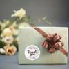 500pcs Round Labels Thank You Gift Sealing Sticker Kraft Paper Candy Gift Box Bag Wedding Holiday birthday party decoration tags