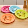 Plastic Round Hollow Basket Drainer Outdoor Picnic Food Tray BBQ Grill Plate Holder Wholesale