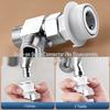 Dual Outlet Washing Machine Faucet Splitter Valve