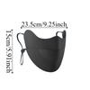 Sun Protection UV Face Mask Solid Color Quick Drying Ice Silk Sunscreen Mask Breathable UV Protection Cycling Face Cover Women