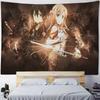 S-Sword Art Online Tapestry Anime Tapestry Wall Hanging Bohemian Wall Tapestries Mandala Home Decor Accessories