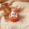 Burr-free Halloween Ornament Ornament, 3D Printed Pumpkin Ghost Design Figure, Decor Mini Desktop Decoration for Scented Candles Figure