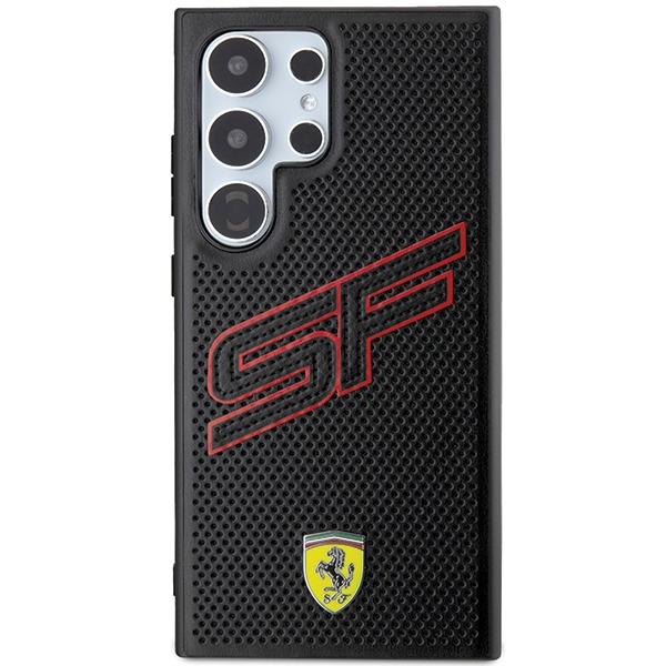 Ferrari Fehcs24Lpink S24 Ultra S928 Black/Black Hardcase Big Sf Perforated
