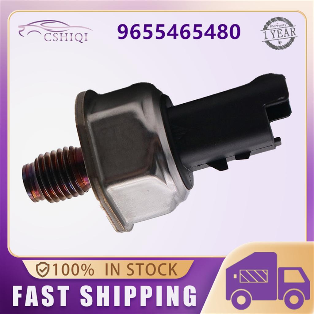 9655465480 Fuel Rail Pressure Sensor For Peugeot 207 407 Ranch Citroen C3 C4 DISPATCH Berlingo Fiat Scudo 1.4 1.6 HDI Auto Parts
