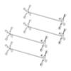 VIEAURA Cutlery Rest Set - Chopstick Holder for Spoons, Forks, Knives - Stylish & Cute, 4-Piece Set
