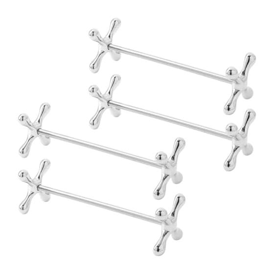 VIEAURA Cutlery Rest Set - Chopstick Holder for Spoons, Forks, Knives - Stylish & Cute, 4-Piece Set