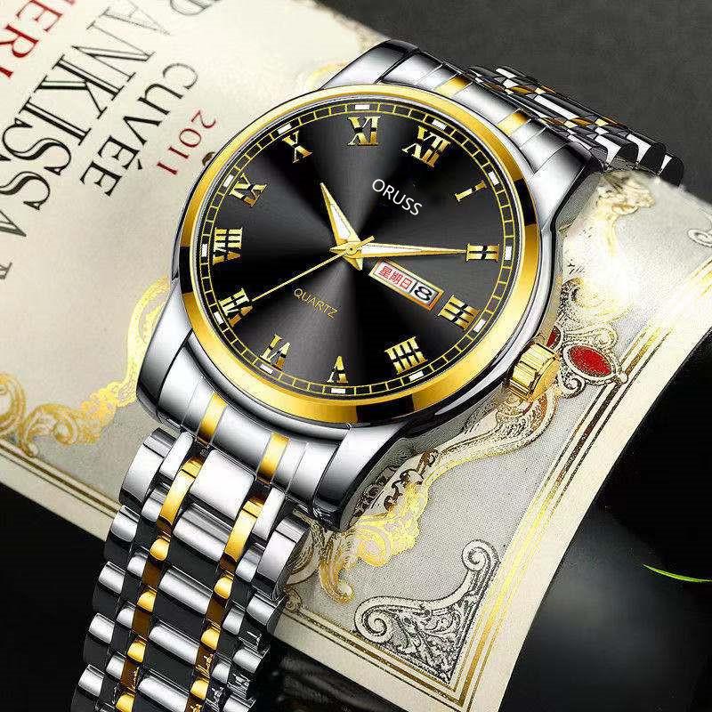 Tijd Waterdicht Herenhorloge Mannnelijke Student Mode Trend Automatisch Uurwerk Horloge Horloge Man