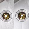 Kitchen Sink Filter Rustproof High-density Stainless Steel Mesh Bath Drain Stopper for Restaurant