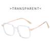 Anti-Blue Light Glasses Square Metal Eyewear Women High Quality Luxury Eyeglasses Blue Light Blocking Man Lady Computer Eyeglas
