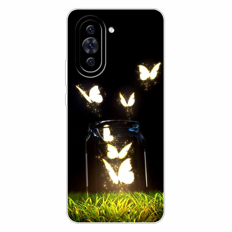 For Huawei Nova 10 Case Fashion Silicone Soft Cat Lion Back Cover for Huawei Nova 10 Case Protection Nova10 Cool Cartoon Shells