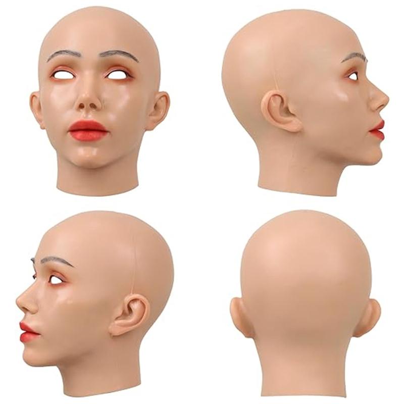 Realistic Female Mask Silicone Crossdresser Costumes Drag Queen Male to Female Crossdressing Realistic Bodysuit Skin