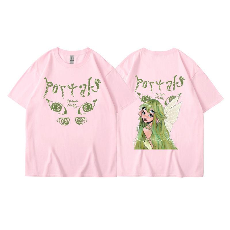 Melanie Martinez Portals New Album Women's T-Shirt Top Summer Loose Short Sleeves