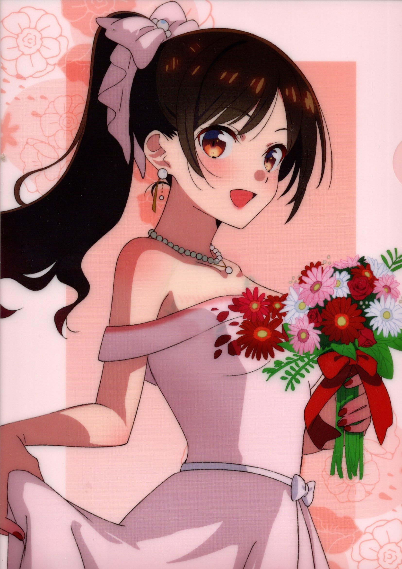 

Прозрачный файл - Оригинальная иллюстрация «Девушка напрокат»: Платье Петал Вер. Чизуру Мидзухара