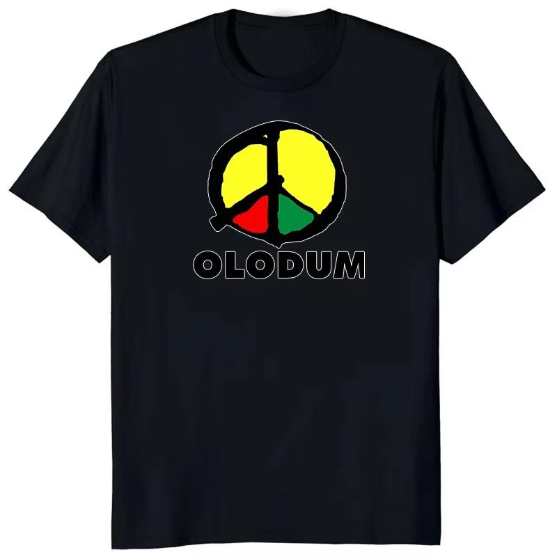 Retro Michael Jackson Mj Olodum Print Antiwar Graphic Tee Unisexs Clothing And Unisexs Clothing Cotton 2026 Summer New T Shirt