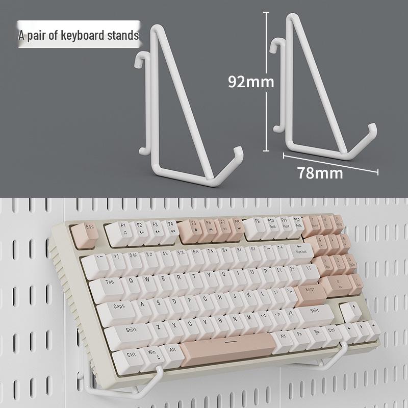 Pegboard Hooks & Baskets for Office, Home, or DIY Desktop Display