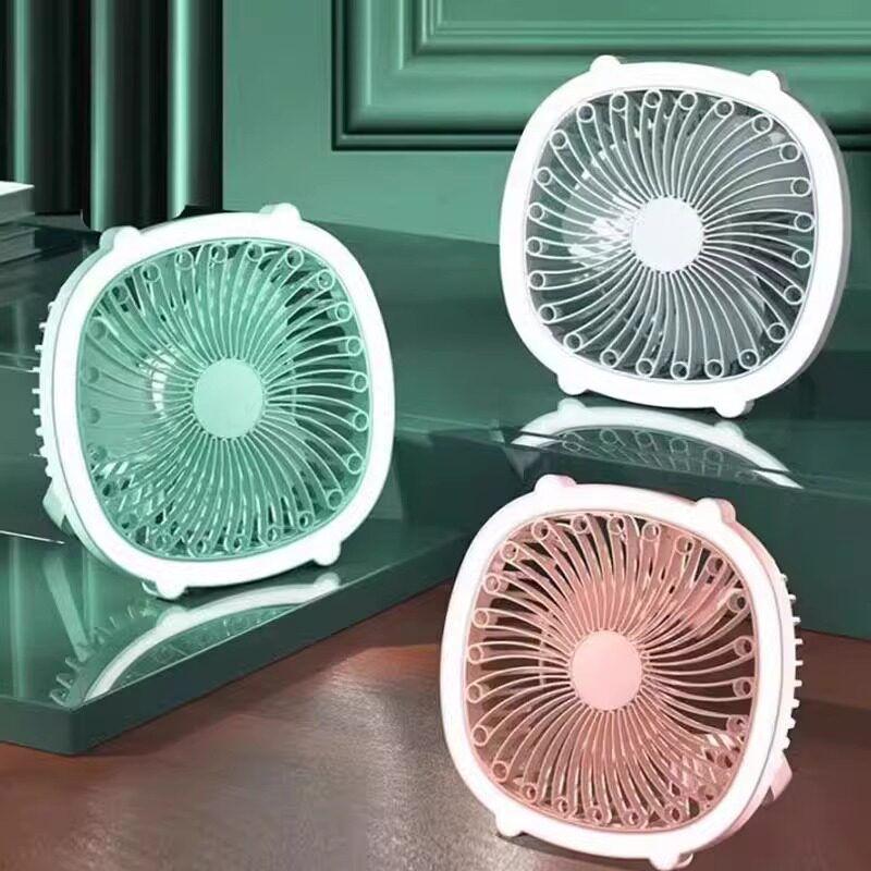 Summer Kitchen Cooling Toilet Wall-Mounted Fan, No Need to Drill Holes, No Need to Plug In, Portable Silent Hanging Small Electric Fan for Dormitory