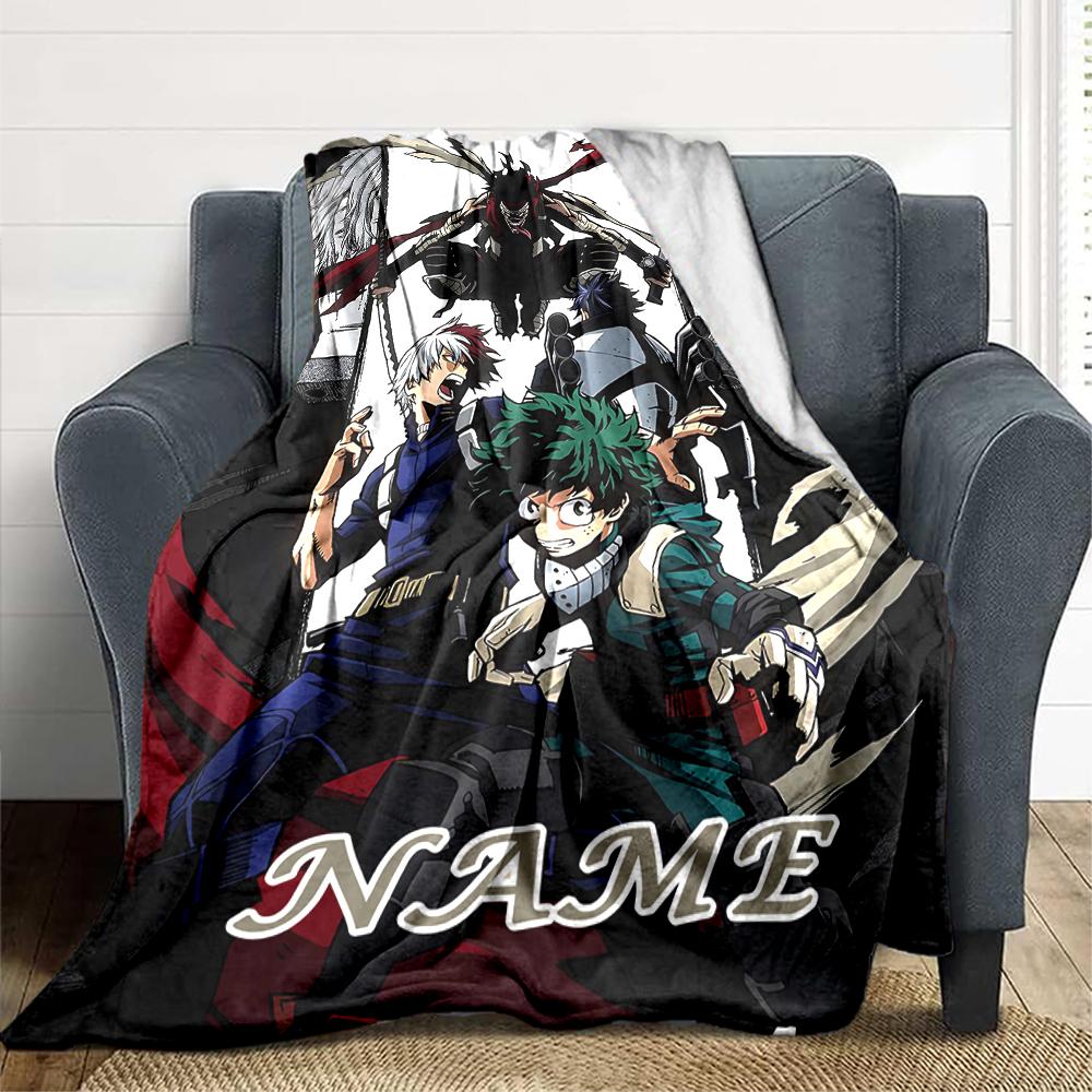 Custom 1pc Heroic Adventure Unleashed Blanket, Soft And Comfortable Blanket, Casual Warm, Camping Travel Blanket, Birthday Gift Q912111