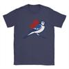 BlueJaysBird T Shirts Unisex Pure Cotton Funny TShirts Crewneck Tees Short Sleeve Clothing Party