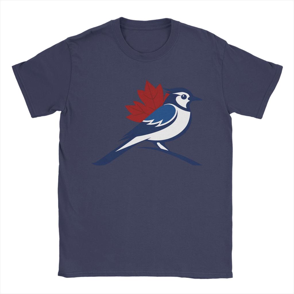 BlueJaysBird T Shirts Unisex Pure Cotton Funny TShirts Crewneck Tees Short Sleeve Clothing Party