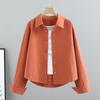 Versatile Women's Long Sleeve Denim Jacket: Loose Fit for Spring & Autumn
