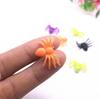 10/20Pcs Multicolor Mini Spiders For Halloween Party Spider Web Decoration Haunted House Home Table Horror Props Kid Tricky Toy