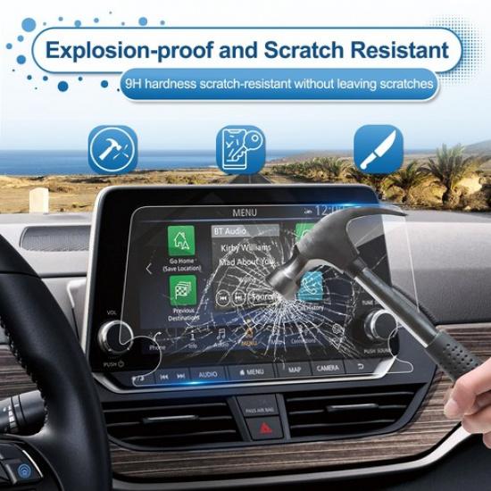 LFOTPP Car Touchscreen Protector Tempered Glass 8-in For 2019-2023 Nissan Altima