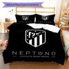 Set Copripiumino Trapuntato Atleti Copripiumino Federa Decorazione per la Casa Regalo di Compleanno (1 * copripiumino + 2 * federa, senza nucleo)