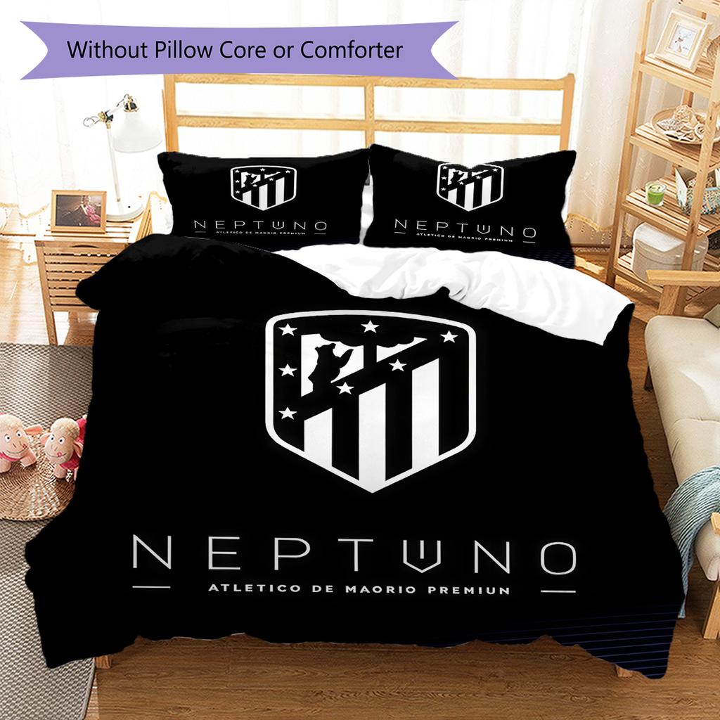Set Copripiumino Trapuntato Atleti Copripiumino Federa Decorazione per la Casa Regalo di Compleanno (1 * copripiumino + 2 * federa, senza nucleo)