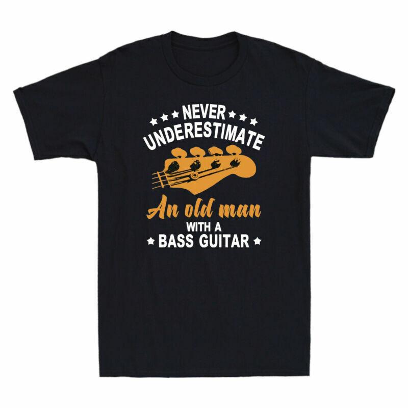 An Bass Guitarist Guitar A With Never Gift TShirt Old Unisexs Unisex Underestimate S