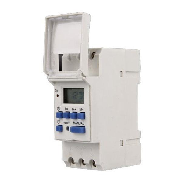 Buy AC 220V 16A Digital LCD 7-Day Programmable Timer Time Relay Switch ...