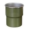 304 stainless steel cup heat-resistant wooden cover straw, cup and cup lid