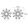1Pair Self Adhesive Nipple Cover Stickers Chest Pastie Breast Bras Rhinestone Nipple Accessories