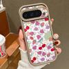 Lovely Cherry Fruits Print Case For Google Pixel 10 Pro XL Shockproof Bumper Soft Silicone Phone Back Cover For Pixel 9A 9 8 7 Pro 8A 7A