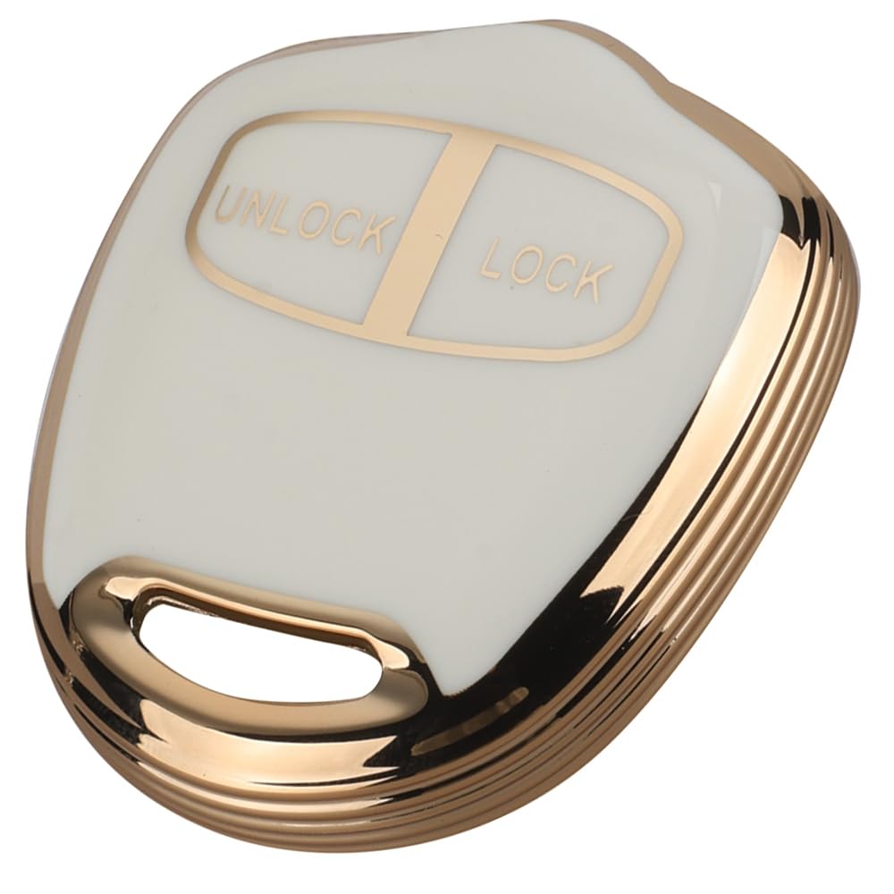 

Kinotaka 2 Button Keyless TPU Key Case for Mitsubishi (White 2) M белый