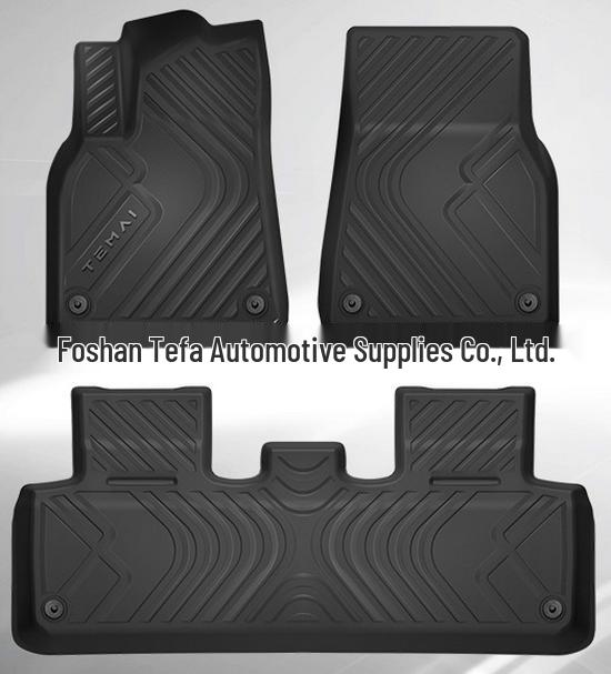 Tesla Model 3/Y TPE Full Surround Floor Mats - Car Foot Pads and Modification Accessories