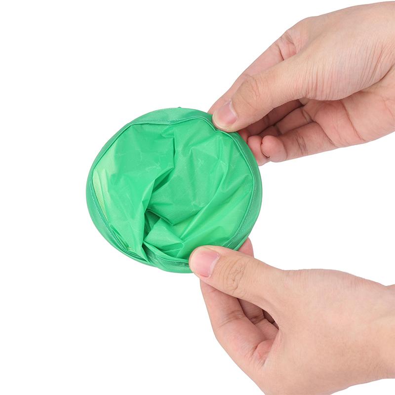 Přenosné skládací barevné kapesní skládací ventilátory s létajícím diskem pro letní venkovní hračky, dárky pro párty