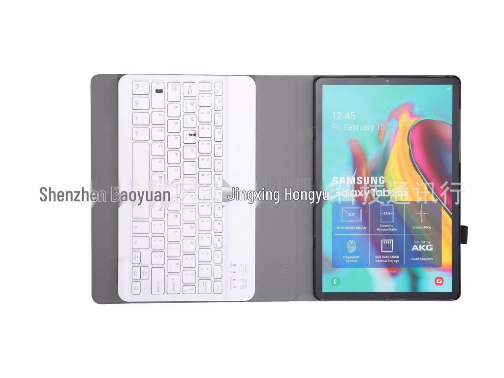 Samsung Tab S5e Magnetic Bluetooth Keyboard Protective Case for T720/725