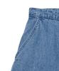 LEE Men Webbing Belt Linen Denim Pants Indigo Light