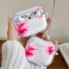 Pink Hibiscus Flower Earphone Case for Airpods 4th 3rd 2 Pro 3 2 Shockproof Cover for Airpod 2 3 1 Protective Accessorie Shell